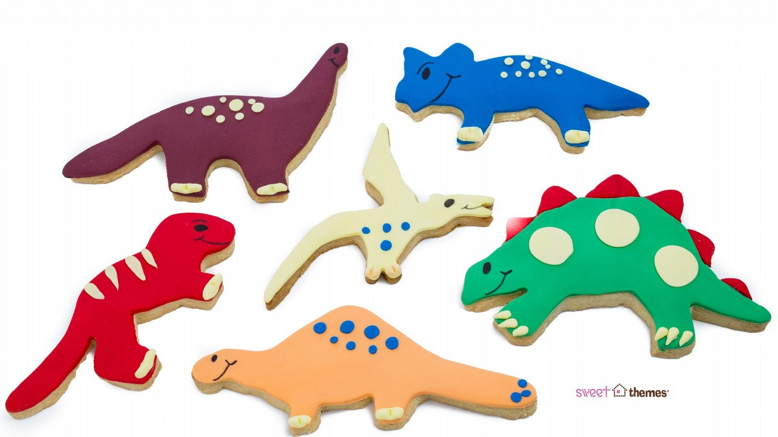 Dinosaur Set of 6 Cookie Cutters | Cookie Cutter Shop Australia