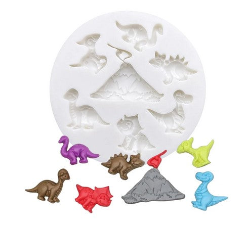 Easter Dinosaur Silicone Chocolate Mold Jurassic Period Animal