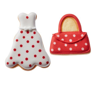 Pretty Dress & Handbag Cookie Cutter Set