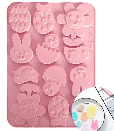 Easter Assortment Silicone Chocolate Mould