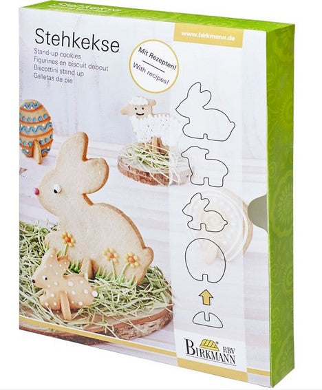 Easter Cookie Cutter Set 3D 5 Pieces