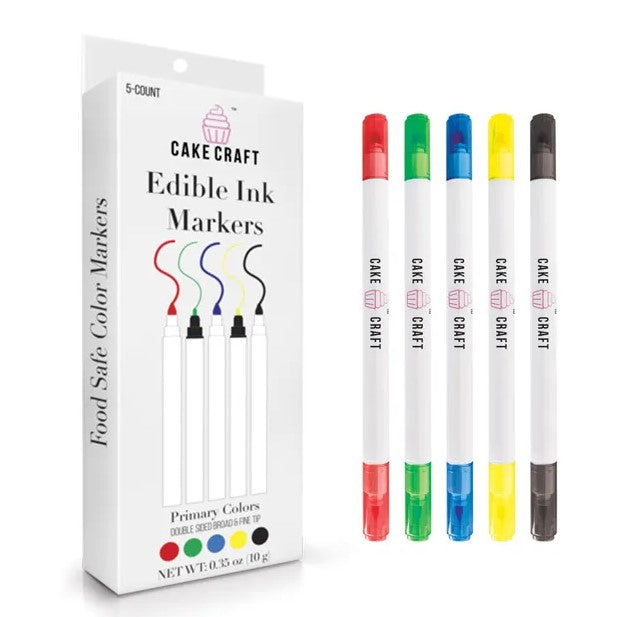 Edible Pens Primary Colours Set