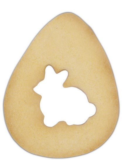 Egg with Bunny Cookie Cutter