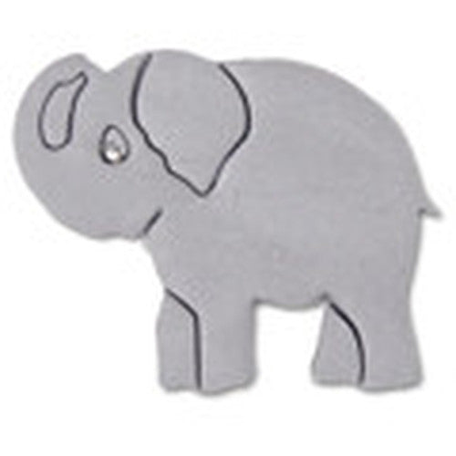 Elephant 7cm with Embossed Detail Cookie Cutter-Cookie Cutter Shop Australia