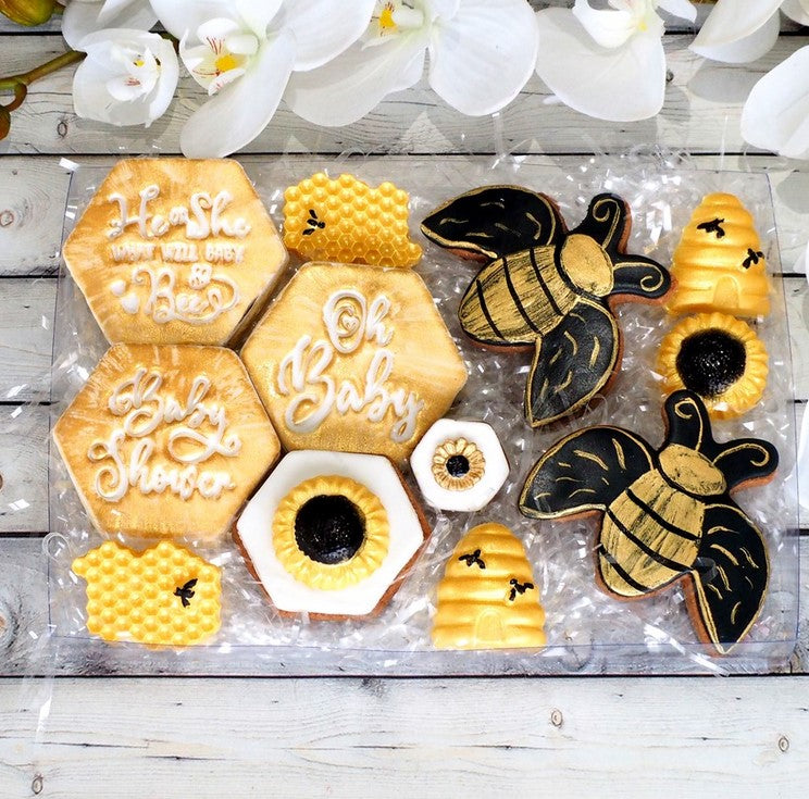 Vintage Honey Bee Cookie Stencil Bee Stencil Cake Stencil 