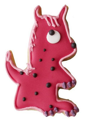Monster Cookie Cutter with Embossed Detail 'Flonz' 7cm