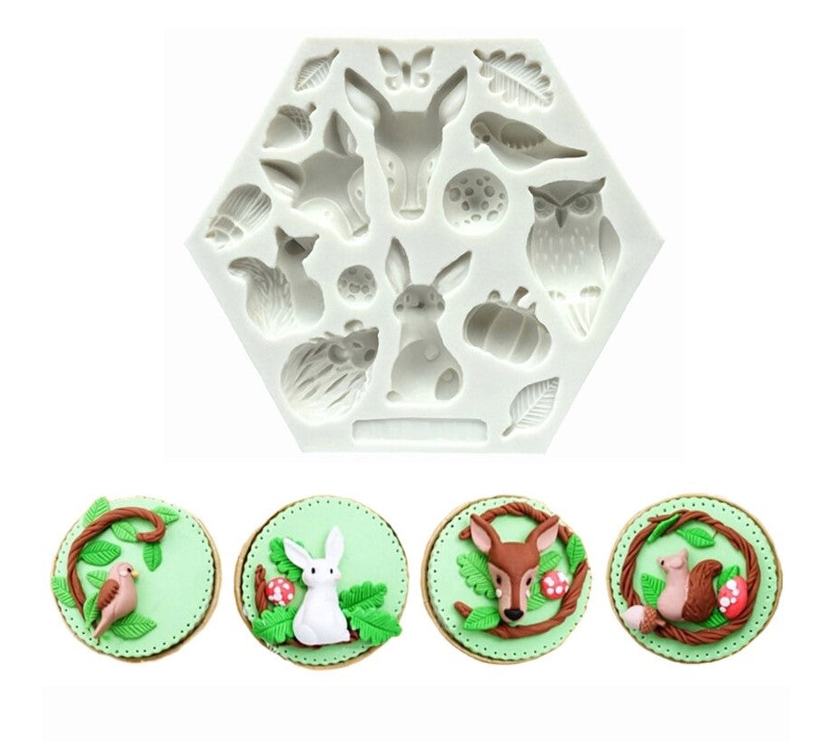 Adventure into the Forest Silicone Mould | Cookie Cutter Shop Australia