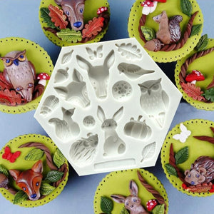 Adventure into the Forest Silicone Mould | Cookie Cutter Shop Australia