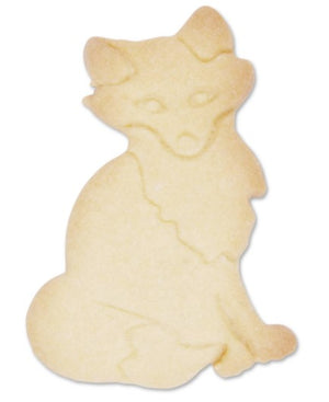 Fox Cookie Cutter with Embossed Detail | Cookie Cutter Shop Australia
