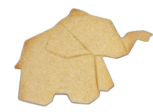 Geometric Elephant Cookie Cutter