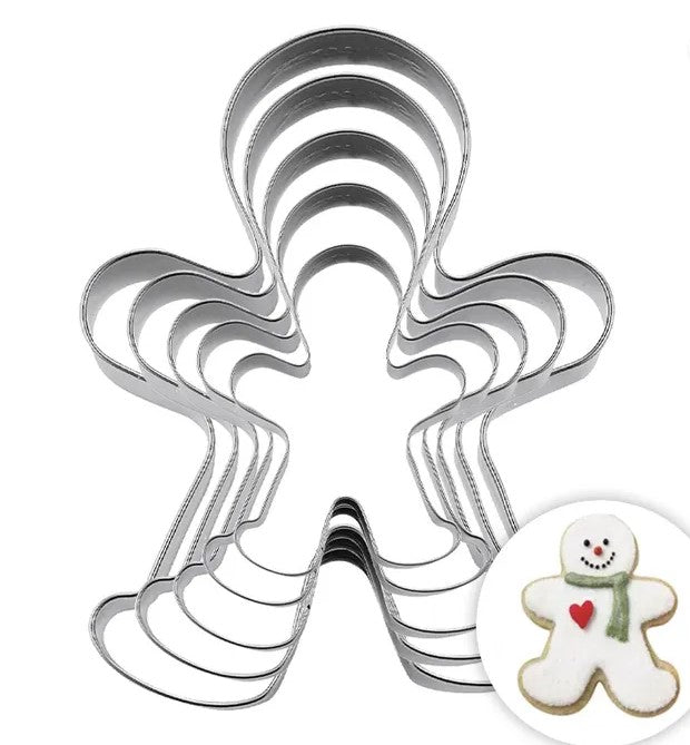 Gingerbread People Cookie Cutter Set of 5 | Cookie Cutter Shop Australia