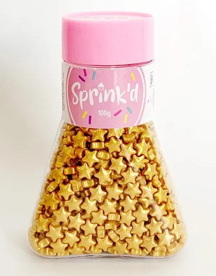 Sprink'd Gold Star Sprinkles