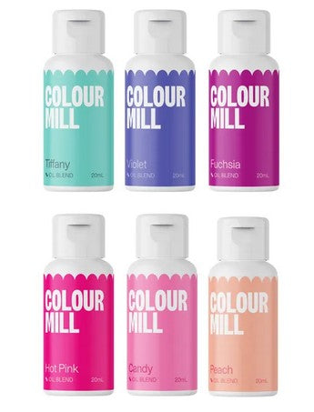 Colour Mill Fairytale 6 Pack Oil blend Food Colour Set | Cookie Cutter Shop Australia