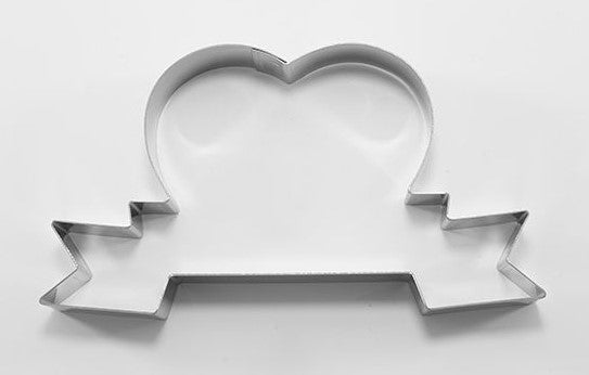 Heart with Sign Cookie Cutter  13cm | Cookie Cutter Shop Australia