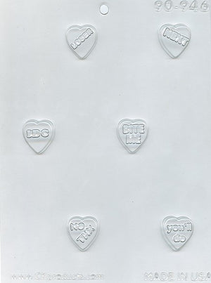 Snarky Hearts Chocolate Mould