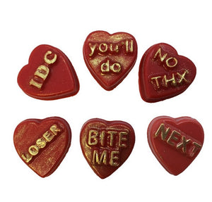 Snarky Hearts Chocolate Mould