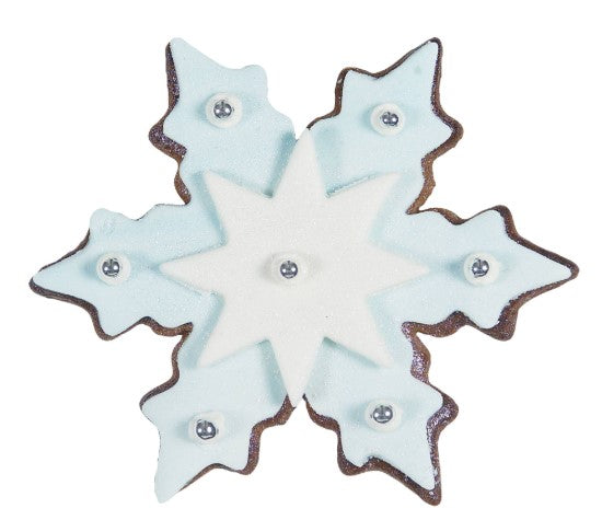 Snowflake Ice Crystal 6cm Cookie Cutter Stainless Steel | Cookie Cutter Shop Australia