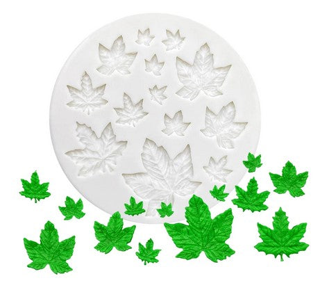 Maple Leaf Silicone Fondant Mould