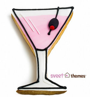 Martini Cocktail Glass Cookie Cutter