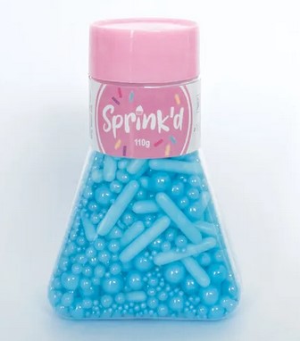 Sprink'd Matte Blue Sprinkle Mix