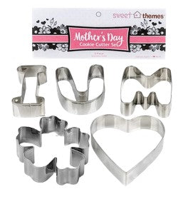 Mothers Day Cookie Cutter Set 2
