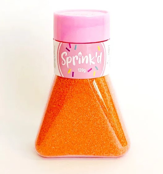 Sprink'd Sanding Sugar Orange