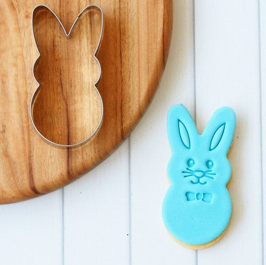 Peep Bunny Cutter and Embosser Set | Cookie Cutter Shop Australia