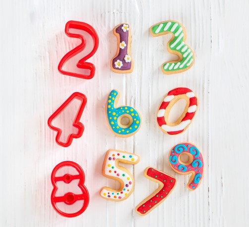 Number Cookie Cutter Set