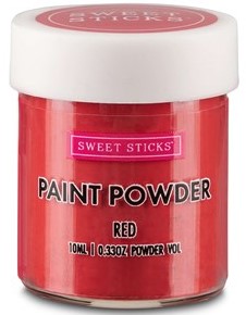 Sweet Sticks Red Paint Powder