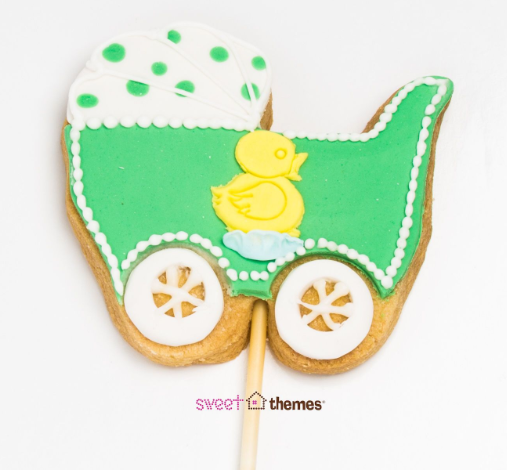 Baby Pram Cookie Cutter 10cm | Cookie Cutter Shop Australia