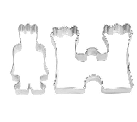 Prince and Castle Cookie Cutter Set