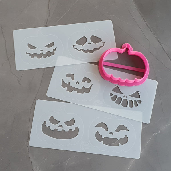 spooky-pumpkin-cookie-cutter-stencil-set-cookie-cutter-shop-australia