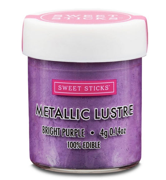 Metallic Lustre Dust - Bright Purple 10ml