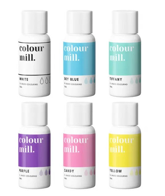Colour Mill 'Rainbow' Oil Based Colours 6 Pack