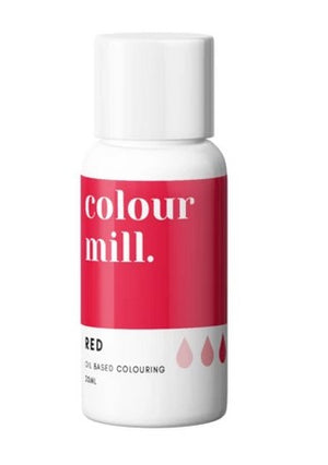 Colour Mill Red Oil Based Colouring 20ml  Cookie Cutter Shop Australia