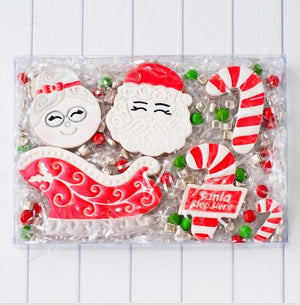 Santa's Sleigh Cutter and Embosser | Cookie Cutter Shop Australia