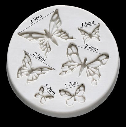 Butterfly Fondant Silicone Mould