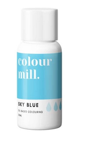 Colour Mill Sky Blue Oil Based Colouring 20ml | Cookie Cutter Shop Australia