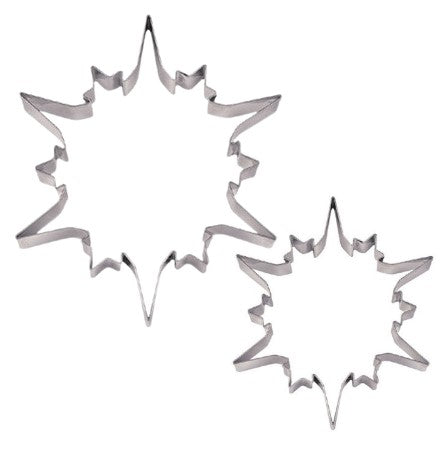 Snowflake Cookie Cutter Set of 2