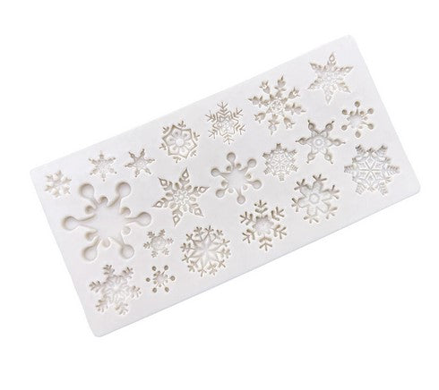 Assorted Snowflake Silicone Mould | Cookie Cutter Shop Australia