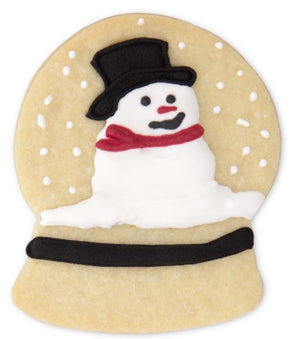 Snow Globe With Snowman Internal Detail Cookie Cutter | Cookie Cutter Shop Australia