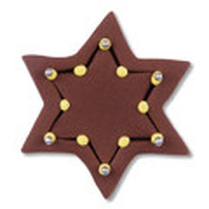 Star with inner Star Embossed Detail Cookie Cutter | Cookie Cutter Shop Australia