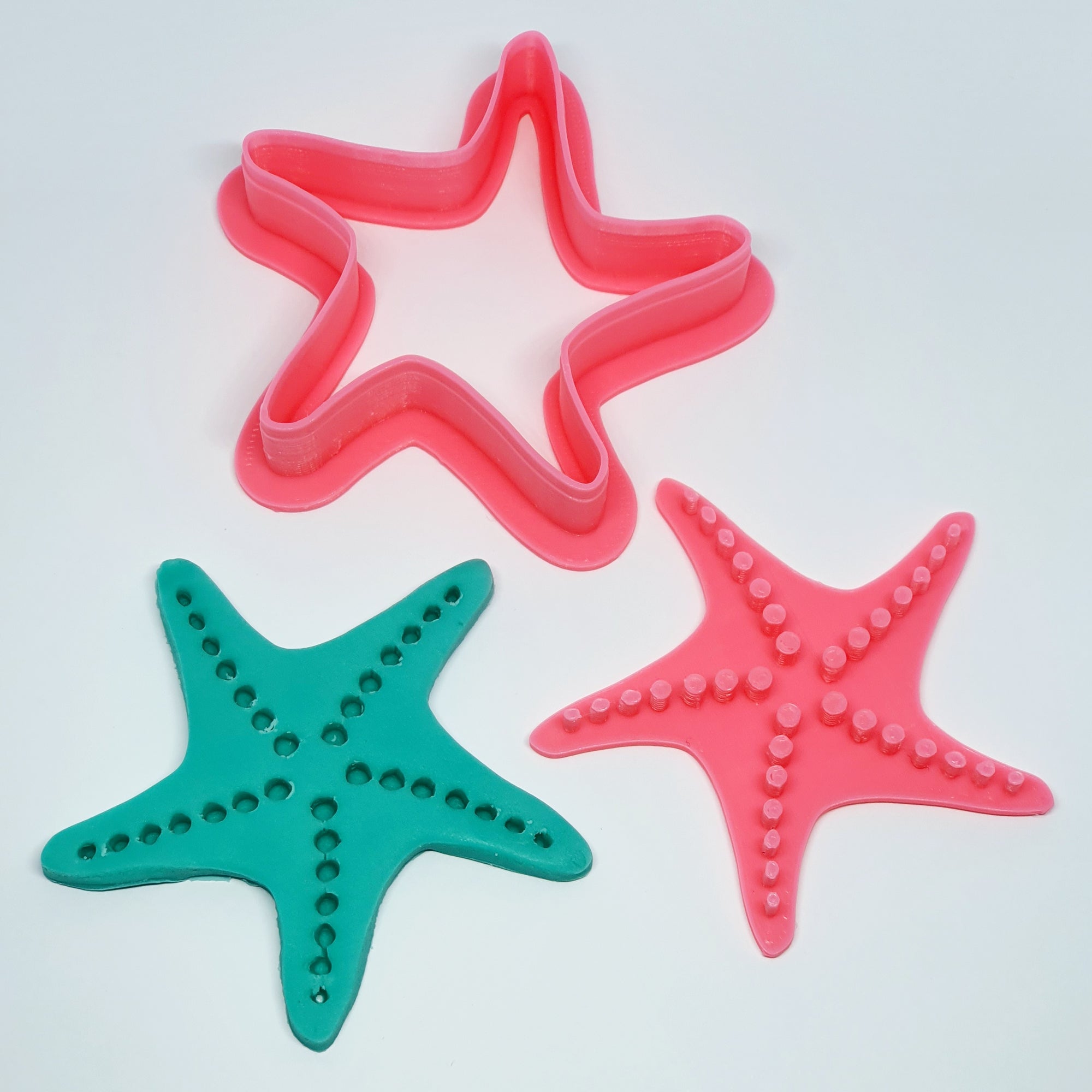 Starfish Cookie Cutter and Embosser Set