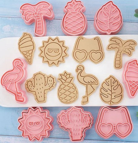 Summer Fun Cookie Cutter & Stamp Set