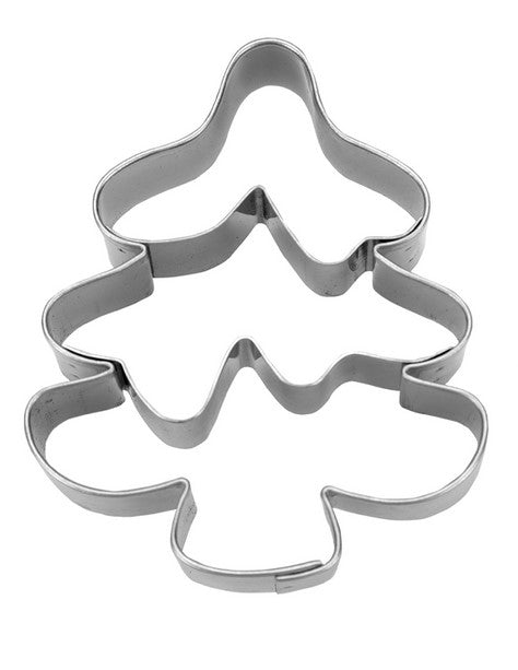 Christmas Tree Cookie Cutter with Embossed Detail | Cookie Cutter Shop Australia