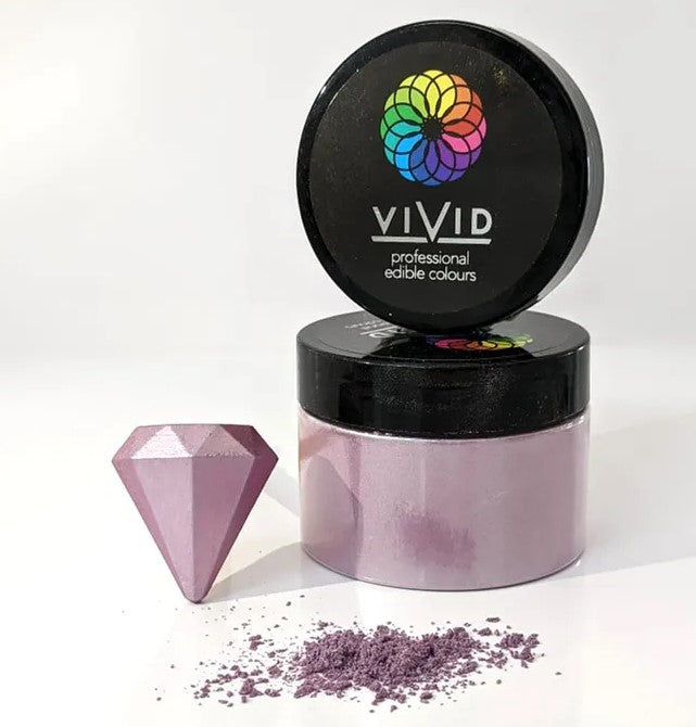 Vivid Lilac Edible Metallic Dust | Cookie Cutter Shop Australia