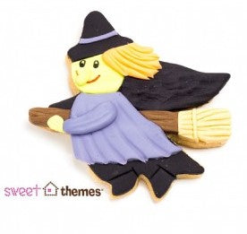 Witch on Broom Cookie Cutter 10cm | Cookie Cutter Shop Australia