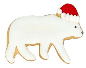 Christmas Polar Bear Cookie Cutter | Cookie Cutter Shop Australia